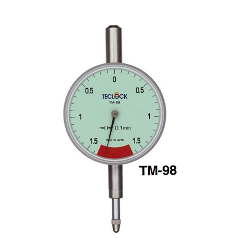 日本得乐TECLOCK百分表TM-98针盘式百分表高精度量表厂家直销