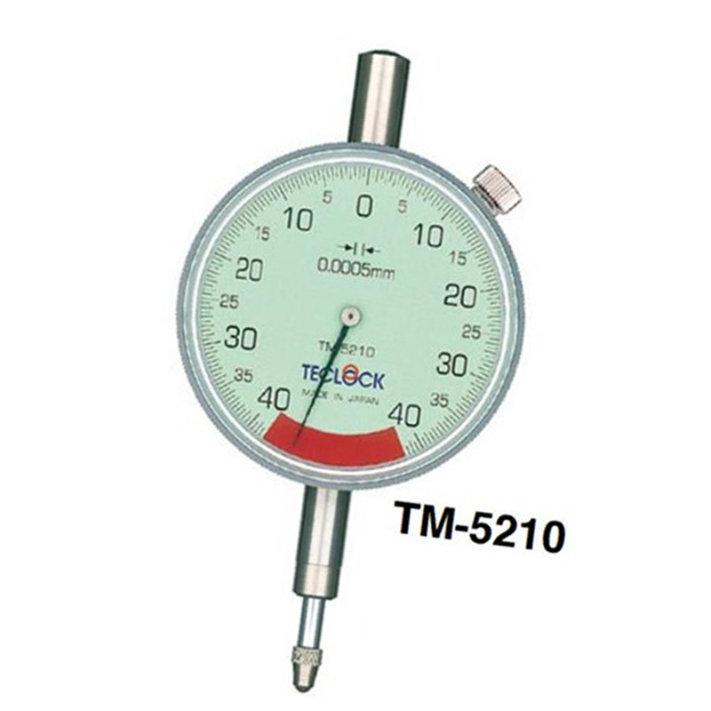 得乐日本TECLOCK千分表TM-5210针盘式千分表